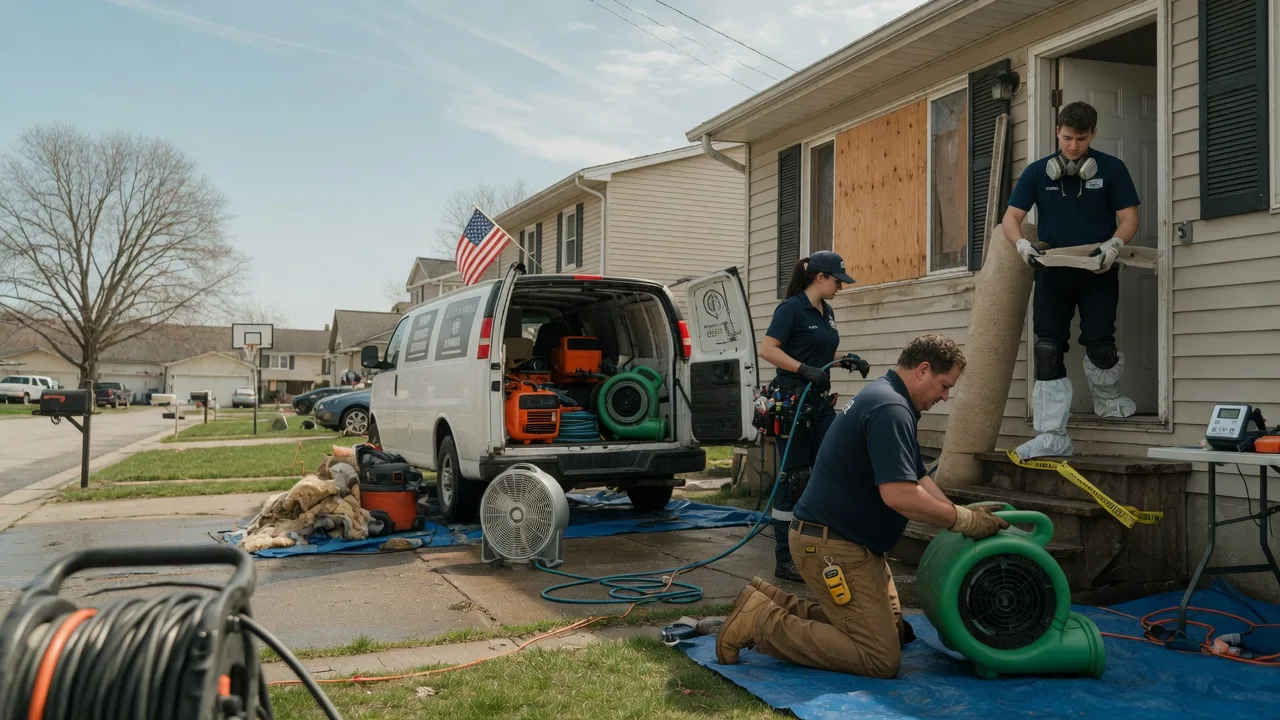 Water Damage Restoration in Bellingham, MN near me